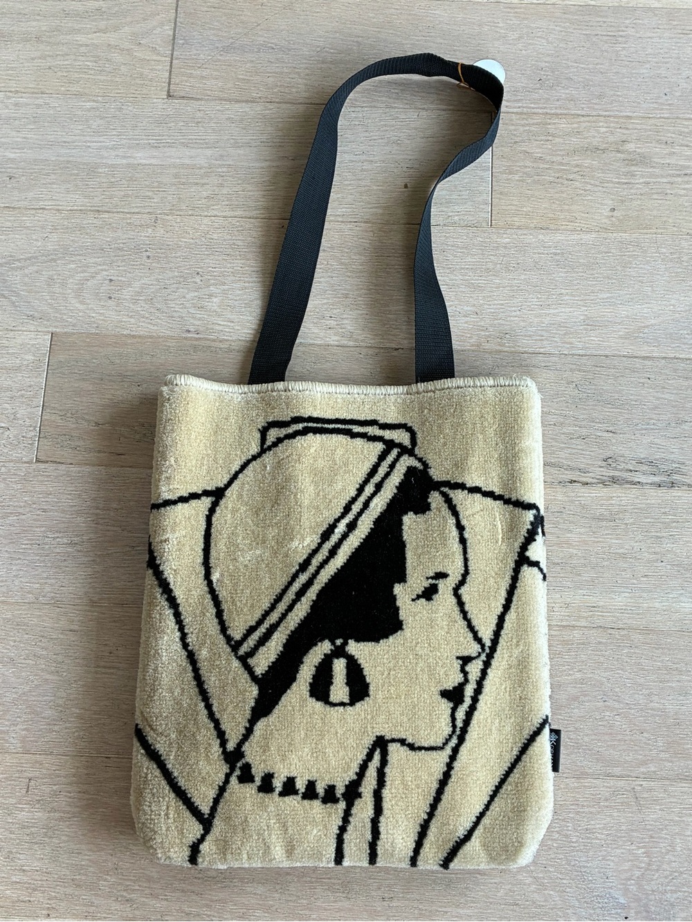 Korhani The Brunettes Tapestry Tote Bag - Purse - RARE